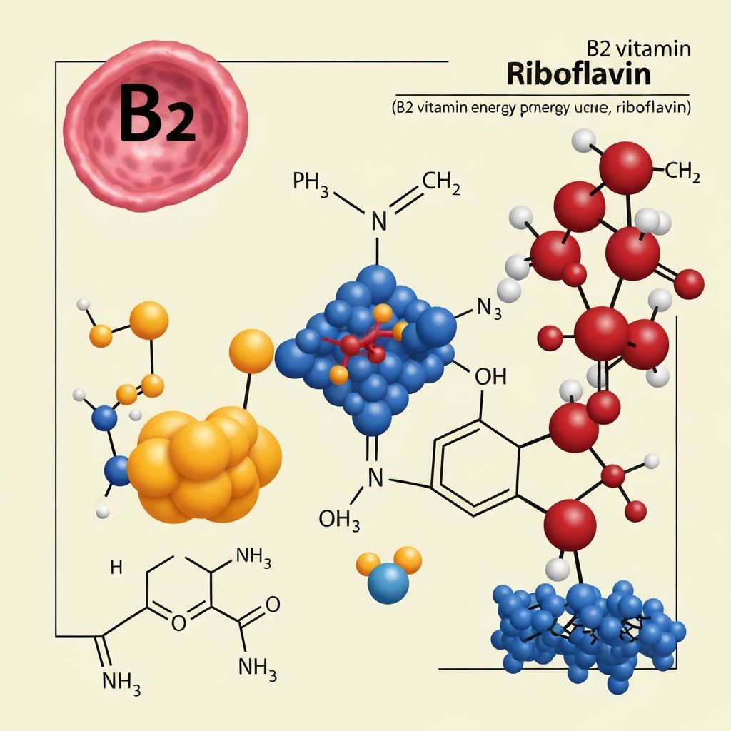 B2-vitamin riboflavin vizuális anyagcsere